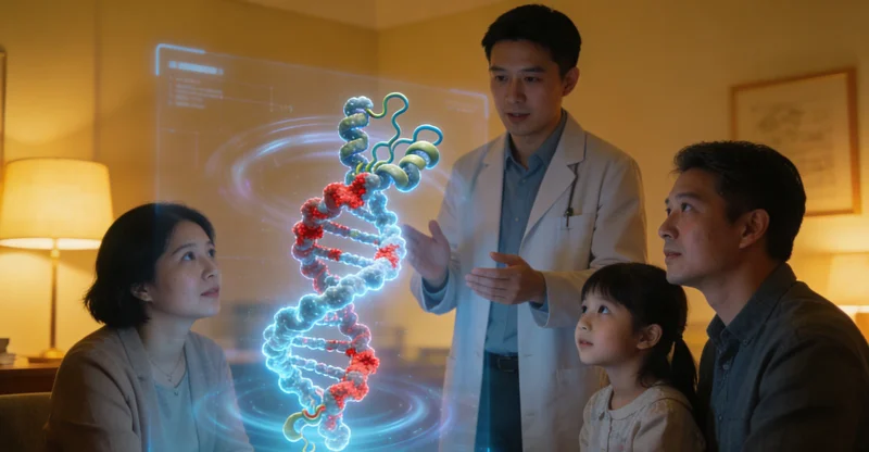 酒泉遗传咨询师与咨询者进行隐私