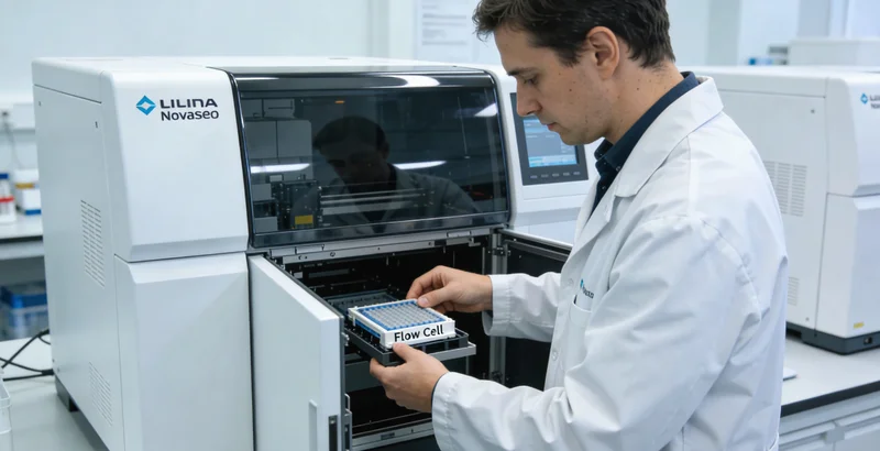 榆树基因检测实验室内部工作场景