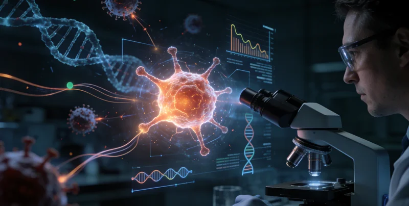 昆玉医院病理科医生制备检测样本