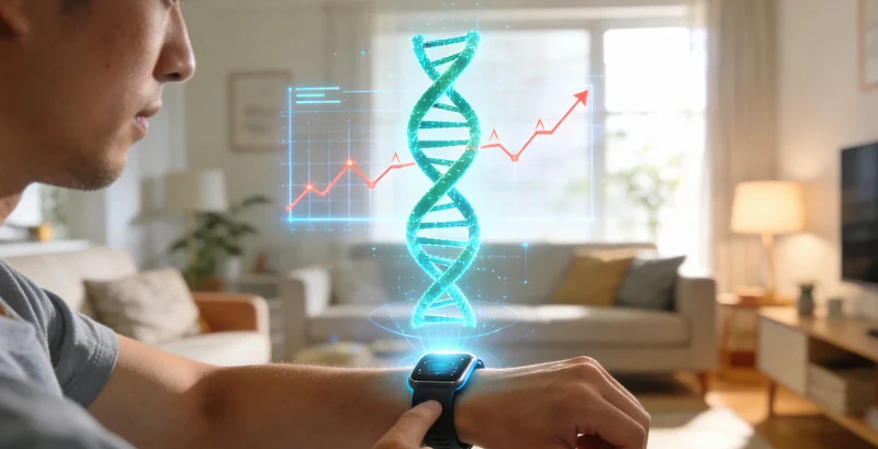 广水青年农民接受肿瘤监测后安心