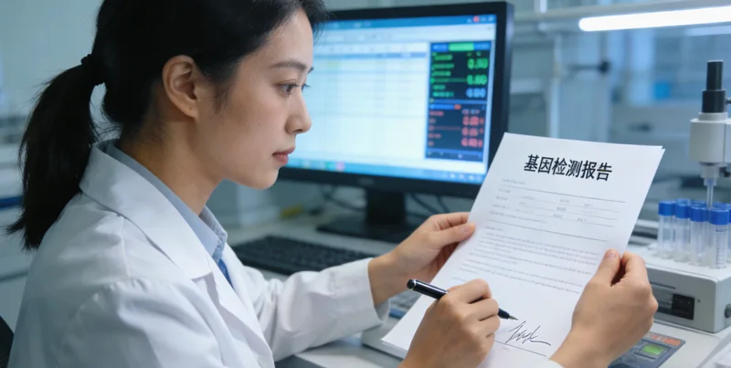 晋江基因检测报告专业解读场景