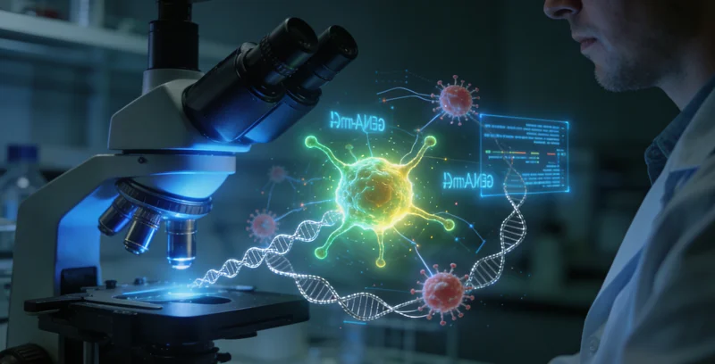 义马医院病理科医生进行HER2