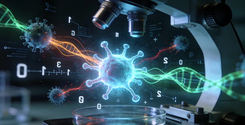 共青城基因检测实验室内部工作场