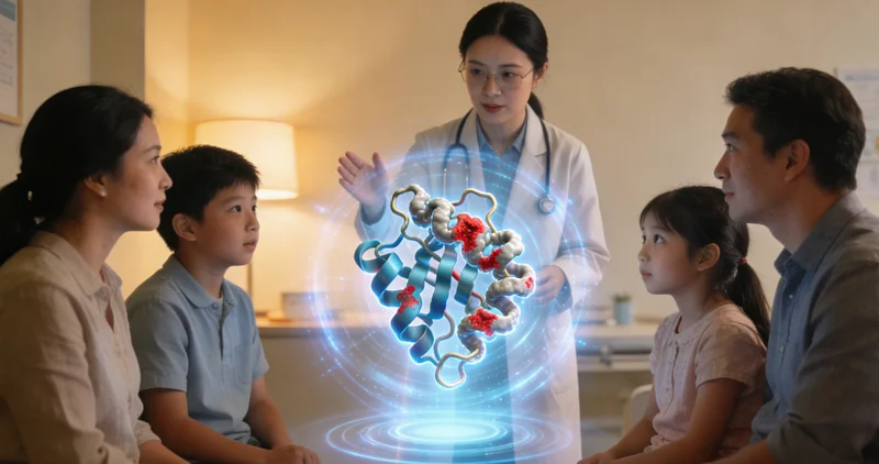 韶关遗传咨询师与市民沟通家族病