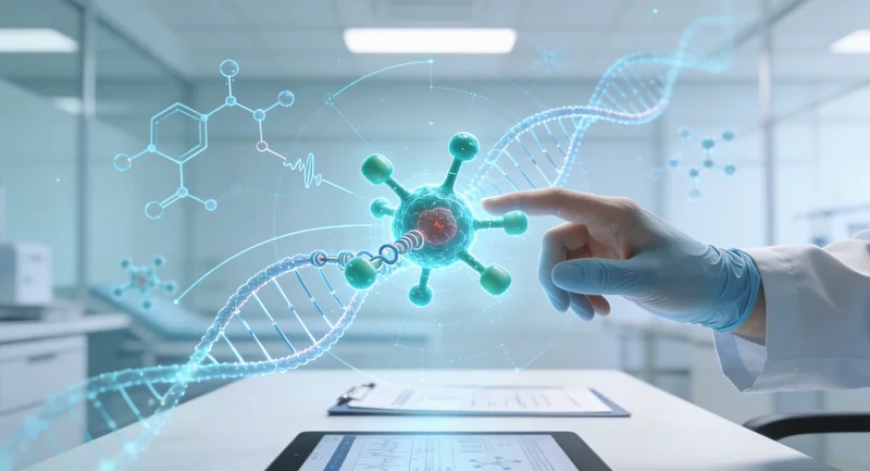 兴城肝癌基因检测原理示意图