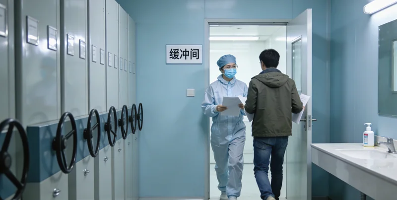 华阴市民在医院进行心脏超声检查