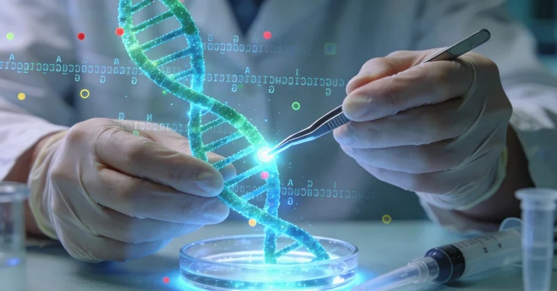 汉中医生与患者家庭讨论基因检测