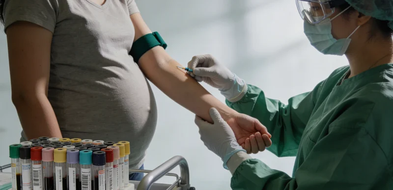 嵊州基因检测 采样流程示意图