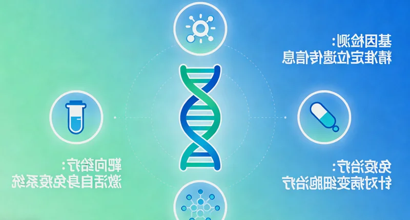 沁阳基因检测科学原理示意图