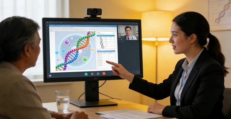 杭锦旗遗传咨询师为家庭解读基因