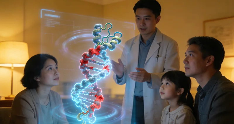 泊头家庭遗传咨询报告解读场景