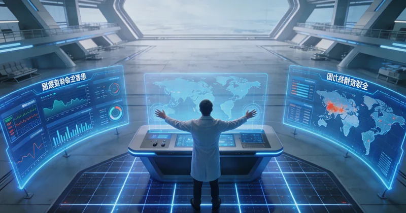 实验室技术人员进行高通量基因测