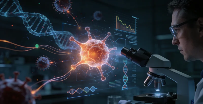 实验室技术人员进行PD-L1 