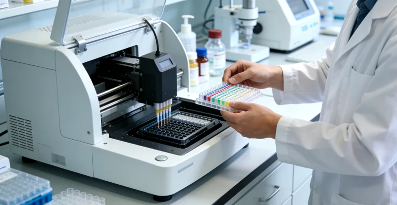 榆树市民在医院查看血脂化验单咨