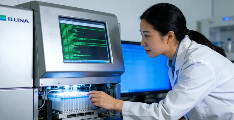 介休基因样本在实验室分析过程示