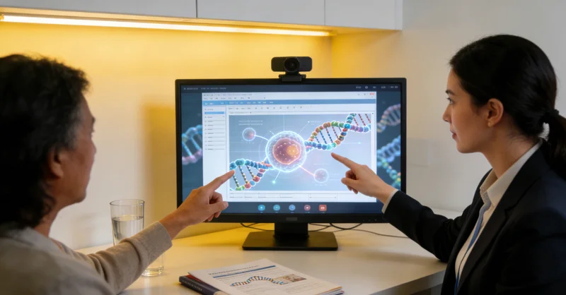 滁州女性接受专业遗传咨询解读B