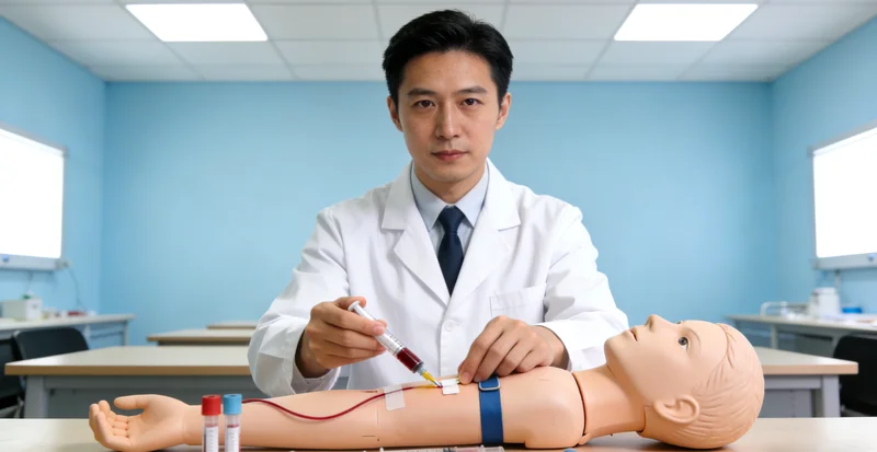 弥勒专业宠物医院为猫咪进行HC