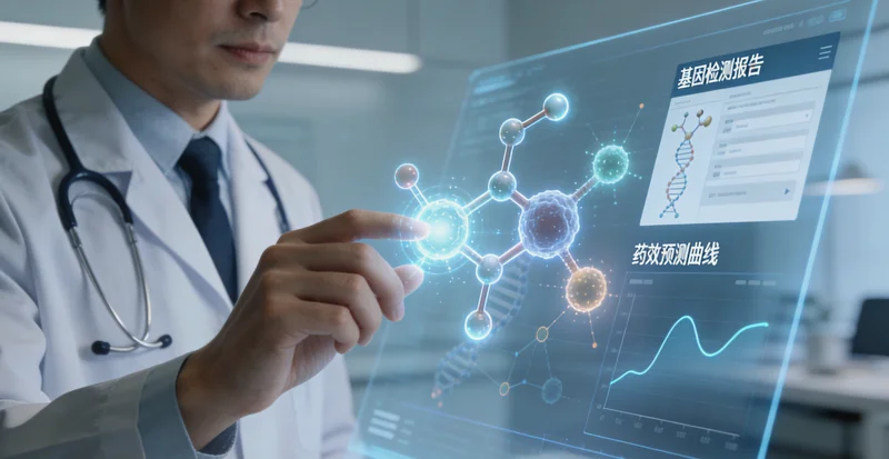 双河肺癌基因检测科学原理示意图