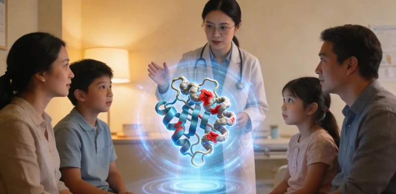 沙河遗传咨询师为家庭解读基因报