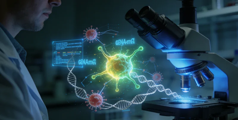北京基因检测实验室数据分析屏幕