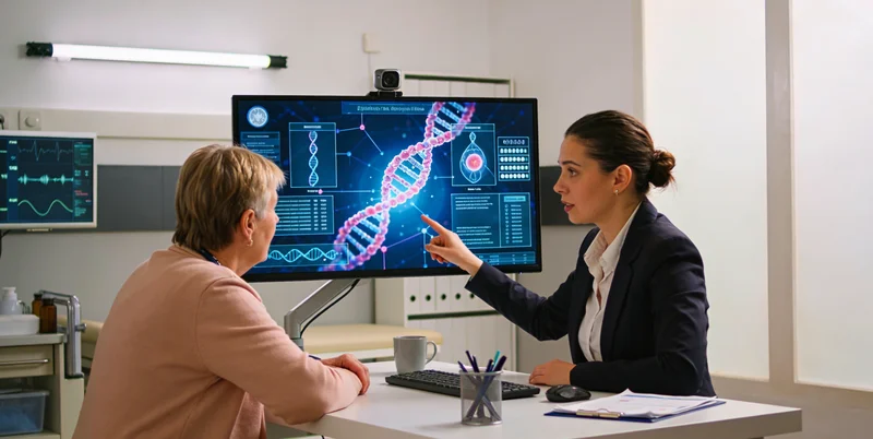 翁旗遗传咨询师与家庭沟通基因检