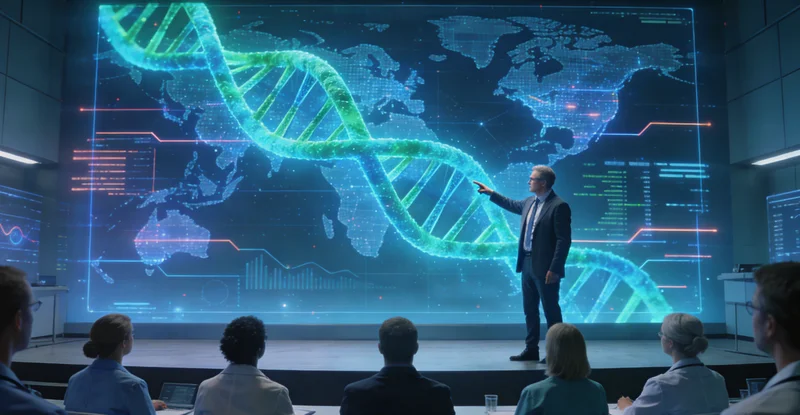 淮安医生进行遗传咨询沟通场景