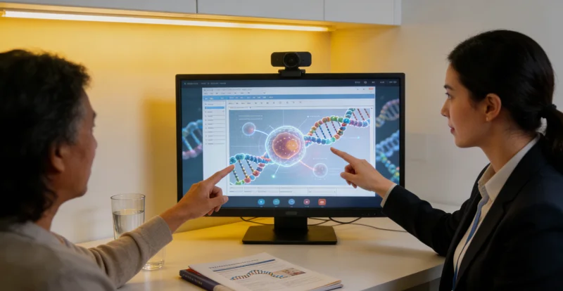 株洲家庭共同查看健康管理报告