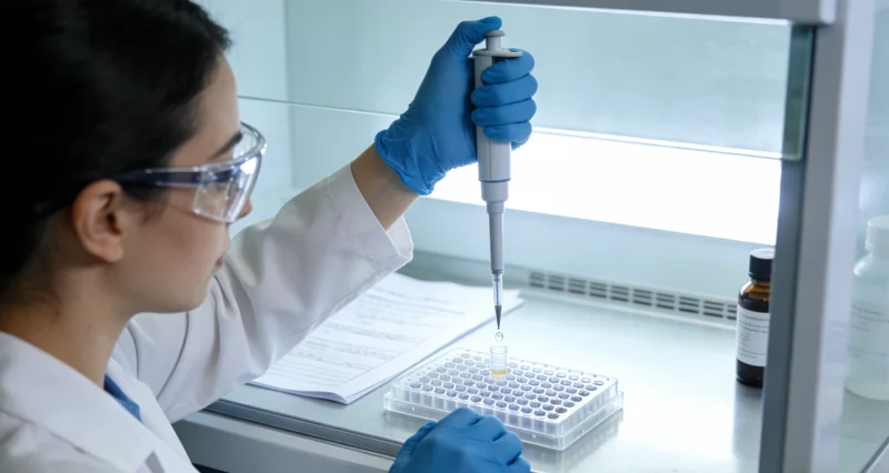 永康基因检测中心护士进行静脉采