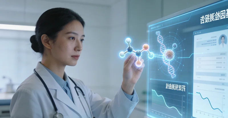 吕梁家庭查看基因检测报告并与医