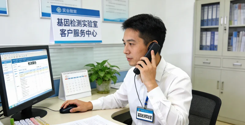 黄冈家庭共同查看基因检测报告进