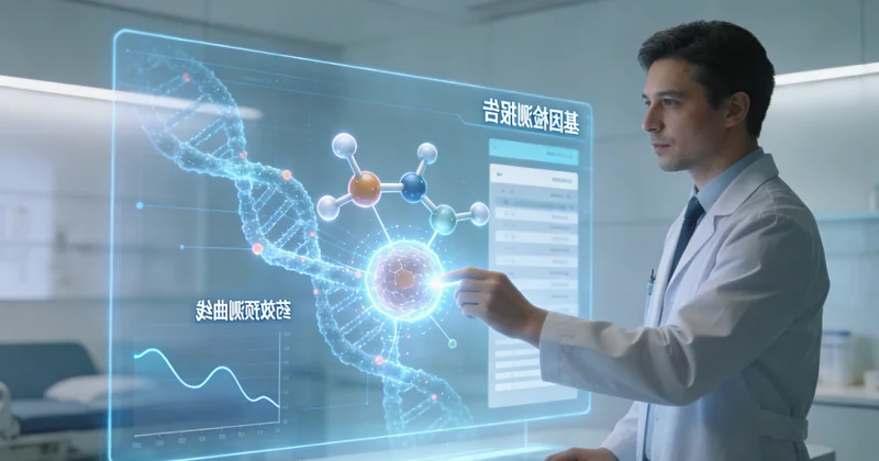 辽源医生与患者沟通基因检测结果