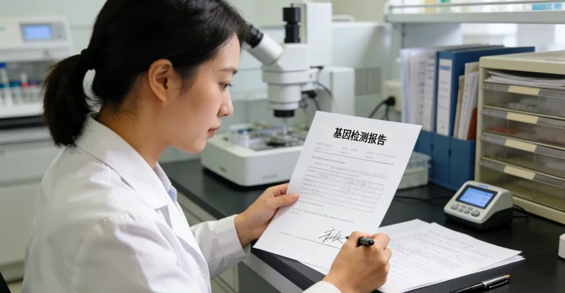 运城市民查看基因检测报告疑惑表