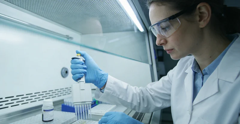 唐山基因检测实验室技术人员工作