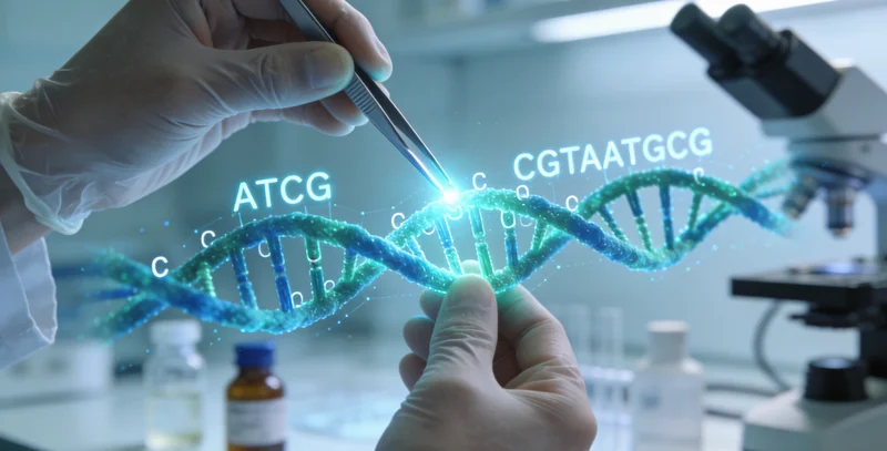 靖西女性进行基因检测采血咨询