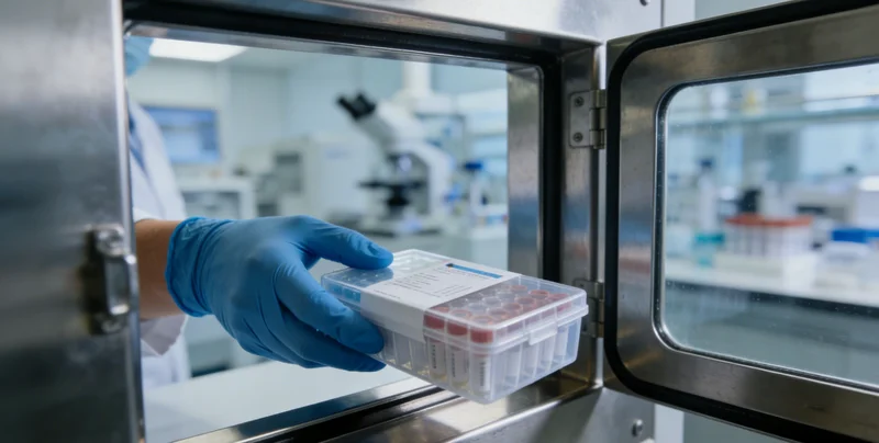 崇州基因检测静脉采血现场