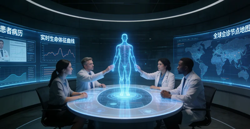 宜春医生与患者家属沟通检测结果