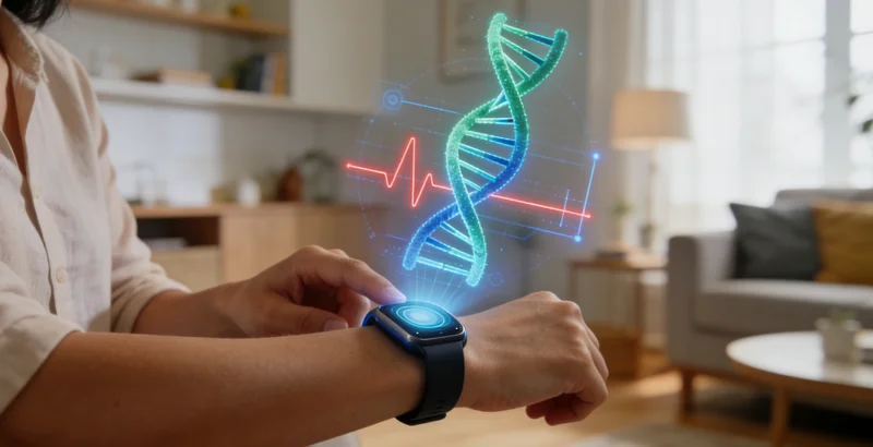 邹城患者查看基因检测报告与家人