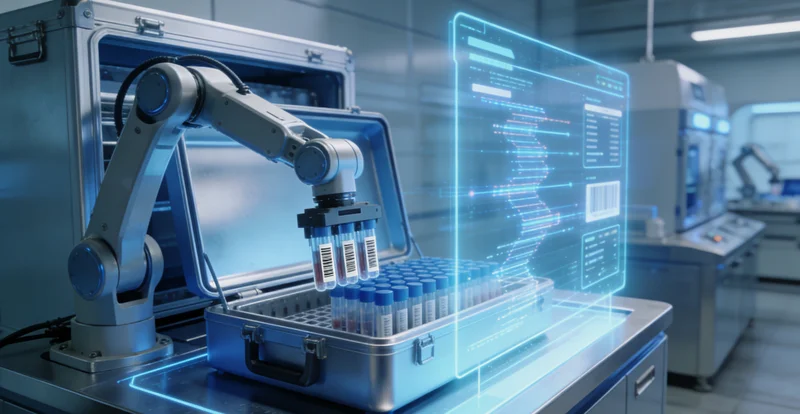 象征雷州家庭健康与基因科技结合