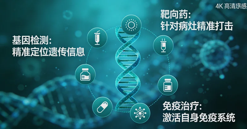 淮北肿瘤精准医疗与免疫治疗示意