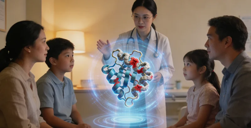 泸水遗传咨询师为居民解读基因检