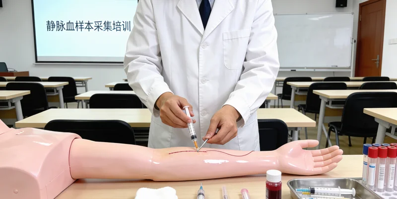 洮南医院基因检测采样流程示意