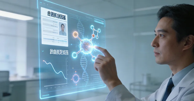 福安医院抽血进行基因检测场景