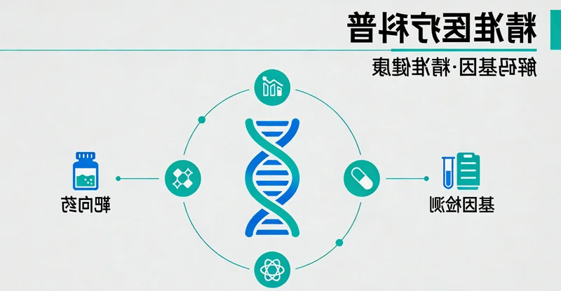 荣成肿瘤精准医疗概念图示:靶向