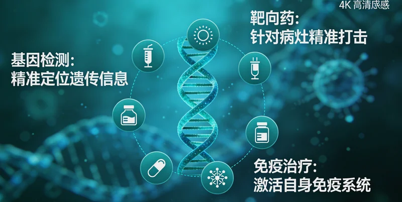 乐陵肺癌基因检测科学原理示意图