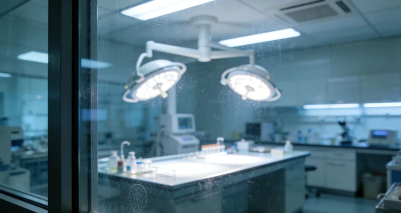 权威基因检测机构实验室内部工作