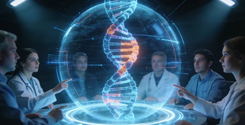 高邮医生与家庭进行遗传检测结果