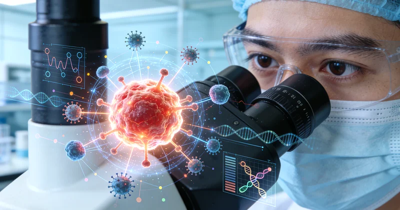 达州肺癌患者靶向治疗示意图