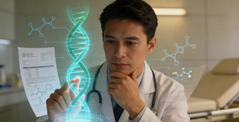 安达市民与遗传咨询师沟通场景