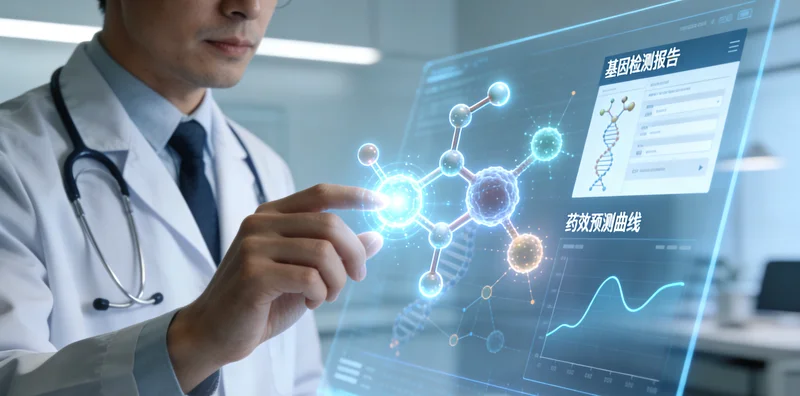 德惠医院内基因检测采血取样过程