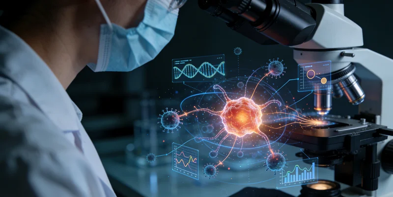 恩平基因检测实验室测序工作场景